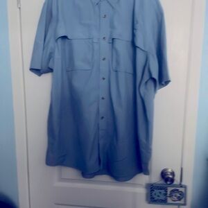LL Bean Men’s Blue Oversized Casual Shirt NWOT